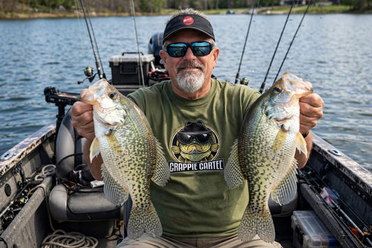 Crappie Cartel Comfort-Dyed T-shirt